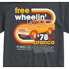 Men's - Ford - 1978 Ford Bronco Free Wheelin Short Sleeve Graphic T-Shirt - 2 of 4