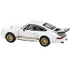 Porsche 911 Carrera RSR 3.0 Grand Prix White with Gold Stripes and Wheels 1/64 Diecast Model Car by Paragon - 2 of 4