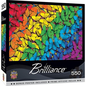 MasterPieces Inc Fluttering Rainbow 550 Piece Jigsaw Puzzle - 1 of 4