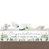 Big Dot of Happiness Boho Botanical Baby - Greenery Baby Shower Decorations Party Banner - 3 of 4