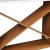 PAGED 3-Tier Console Table Narrow Entryway Table with Spacious Table Top for Living Room, Entrance - 4 of 4