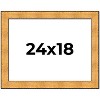 PosterPalooza | Embellished Gold Picture Frame - UV Acrylic, Backing Board, Hanging Hardware Included - 2 of 4
