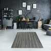 Sorbus Interlocking Floor Mat Gray Wood Print 16 Pieces - 2 of 3