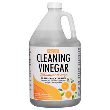 Harris Orange Scent Concentrated All Purpose Cleaning Vinegar Liquid 128 oz (Pack of 4)