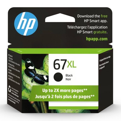 HP 67 Black XL Ink Cartridge