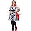 HalloweenCostumes.com Women's Plus Size Dressy Dalmatian Costume - 3 of 3