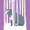 Girl's Design By Humans Winter in the forest By LiartesStudio T-Shirt - 2 of 3