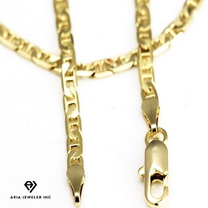 Aria Jeweler Inc Chain with Gold Crown Pendant - 1 of 2