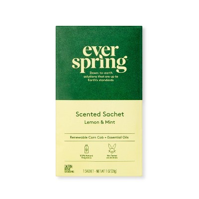 Air Freshener Sachet - Lemon & Mint - Everspring™ : Target