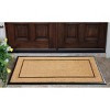 A1HC Natural Coir & Rubber Door Mat, 30"x60", Anti-Shed, Fade-Resistant Outdoor Entrance Doormat - 2 of 4