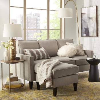 Modern & Neutral Living Room with Sectional Sofa Collection