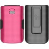 Nakedcellphone Combo for TCL Flip 3 Phone - Hard Case and Belt Clip Holster - 2 of 4