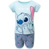 Disney Minnie Mouse Lilo & Stitch Descendants Evie Uma Girls T-Shirt and French Terry Shorts Outfit Set Toddler to Big Kid - 4 of 4