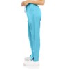 Medichic Women's Joelle 6-Pocket Stretch Cargo Straight Leg Scrub Pants - 4 of 4
