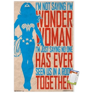Trends International DC Comics - Wonder Woman - Secret Identity Unframed Wall Poster Prints - 1 of 4