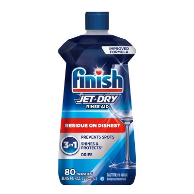 Finish Jet-Dry Rinse Aid, Dishwasher Rinse & Drying Agent