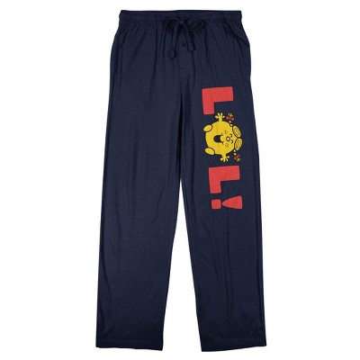 Mr. Men And Little Miss Classic LOL Men's Navy Sleep Pajama Pants