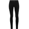 Memoi Tochka Dotted Cotton Blend Jean Leggings  Black Denim S-M - 2 of 4
