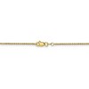 Black Bow Jewelry 1.5mm 10K Yellow Gold Solid Cable Chain Necklace - 4 of 4