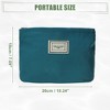 Unique Bargains Portable Canvas Zipper Makeup Bags and Organizers 1 Pc - 4 of 4