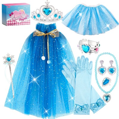 Skirfy 11-Piece Princess Dress-Up Toys for Toddler Girls Ages 3+