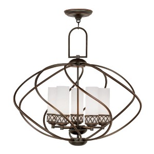 Livex Lighting Westfield 5 - Light Chandelier in  Olde Bronze - 1 of 4