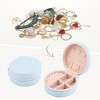 REGALWOVEN Mini Portable Compact Jewelry Box Storage - 2 of 4