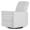 Evolur Raleigh Upholstered Plush Seating Swivel Glider - 3 of 4