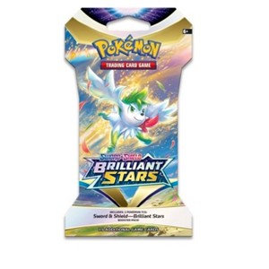 Pokemon Sword & Shield Brilliant Stars Sleeved Booster | Shaymin - 1 of 1