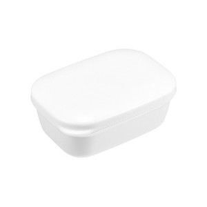Unique Bargains Plastic Soap Dish Keep Soap Dry Soap Cleaning Storage for Home Bathroom Kitchen - 1 of 4