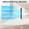 ZAFRO Tower Fan for Bedroom, Standing Bladeless Fan that Blows Cold Air for Home, 85¡ã Oscillating Quiet Cooling Floor Fans with Remote - 2 of 4