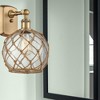 Farmhouse Rope - 1 Light Wall Sconce In Industrial Style-13 Inches Tall and 8 Inches Wide - 2 of 3
