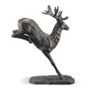 SPI Home Landing Stag Garden Sculpture – 35.5” Tall Metal Deer Statue, Freestanding Rustic Outdoor Wildlife Decor for Lawn or Garden - 4 of 4