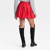 Women's Bubble Hem Mini Skirt - A New Day™ - image 2 of 3