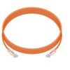Monoprice Cat6 Ethernet Patch Cable - 10 feet - Orange, Snagless RJ45 Stranded 550MHz UTP CMR Riser Rated Pure Bare Copper Wire 28AWG - SlimRun Series - 4 of 4