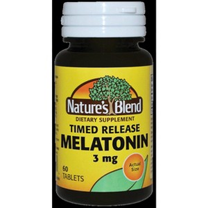 Nature's Blend 5026 Melatonin 3 mg Timed Release (Each) - 1 of 3