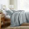 Waffle Textured Comforter Set All Season Down-Alternative Ultra Soft Bedding - Becky Cameron - 2 of 4