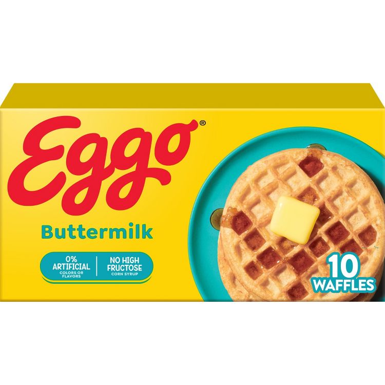 Eggo Frozen Waffles Buttermilk - 12.3oz/10ct, 1 of 9