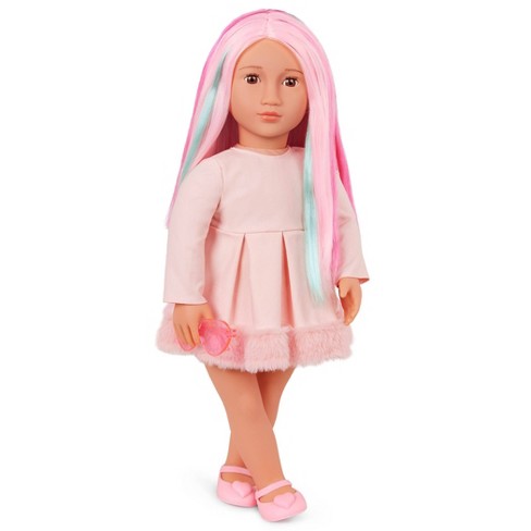 Our Generation Prisha & Styling Accessories 18 Hair Grow Doll : Target