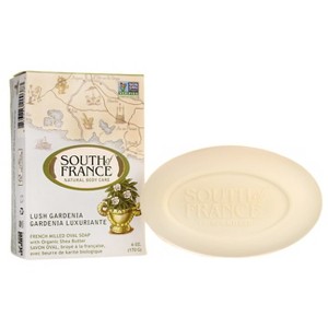 South of France Bar Soaps French Milled Oval Soap - Lush Gardenia - 1 of 2