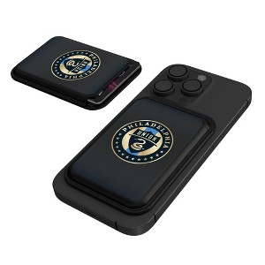 Keyscaper MLS Eastern Conference Teams Linen Black Magnetic Credit Card Wallet - 1 of 3