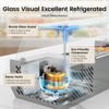 Mojgar Refrigerated Condiment Station 40", Countertop Refrigerated Sandwich Pre Station - 4 of 4