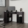 47.2" L-Shaped Computer Desk with Drawer and Storage Shelves, Modern Corner Workstation for Home Office -3irtyhousy - 2 of 4
