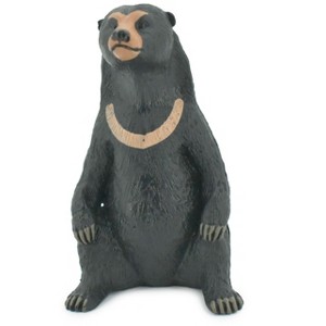 Collectible Wildlife Gifts | Bear, Sun Bear, High Quality, Hand Painted, Rubber, Asia, Animal, Realistic, Model,  Toy, Gift,   3 1/ 2"   CH569 BB162 - 1 of 4