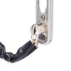 Built Industrial 3-Pack Stainless Steel Chain Door Lock with Faux Leather Chain Sleeve, 7.2-Inch Slide-Type Safety Chain Locks - 3 of 4