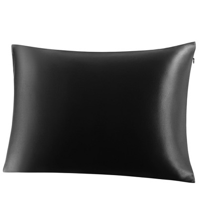PiccoCasa Both Side 19 Momme Silk Pillowcase with Zipper for Hair and Skin 1 Pc