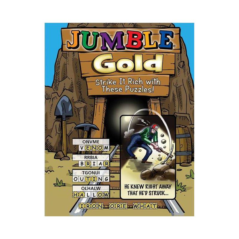 Jumble(r) Gold: Strike It Rich with These Puzzles! - (Jumbles(r)) by  Tribune Content Agency LLC (Paperback), 1 of 2