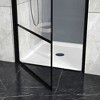 36"x36" Shower Base, Single Threshold Square Shower Base With Center Drain, Single Threshold, High Gloss Finish Heavy Duty Acrylic Shower Base - 2 of 4