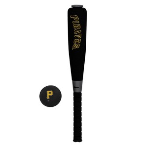 MLB Pittsburgh Pirates Franklin Sports 21" Jumbo Foam Bat & Ball Set - 1 of 4