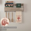 Sawyer Mill Red Windmill Muslin Unbleached Natural Tea Towel 19x28 - 3 of 4